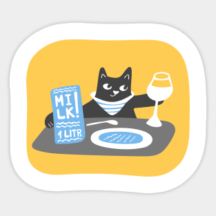 Dinner time Sticker